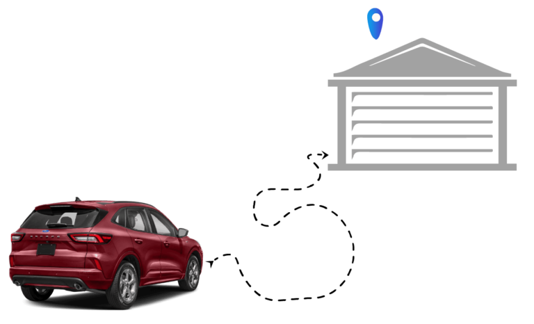 A private Parking just for you!